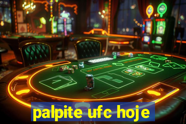 palpite ufc hoje